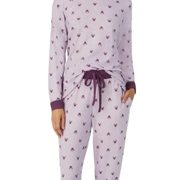 Disney Women's Pajamas Set  Purple Size Small NWT - Picture 6 of 6